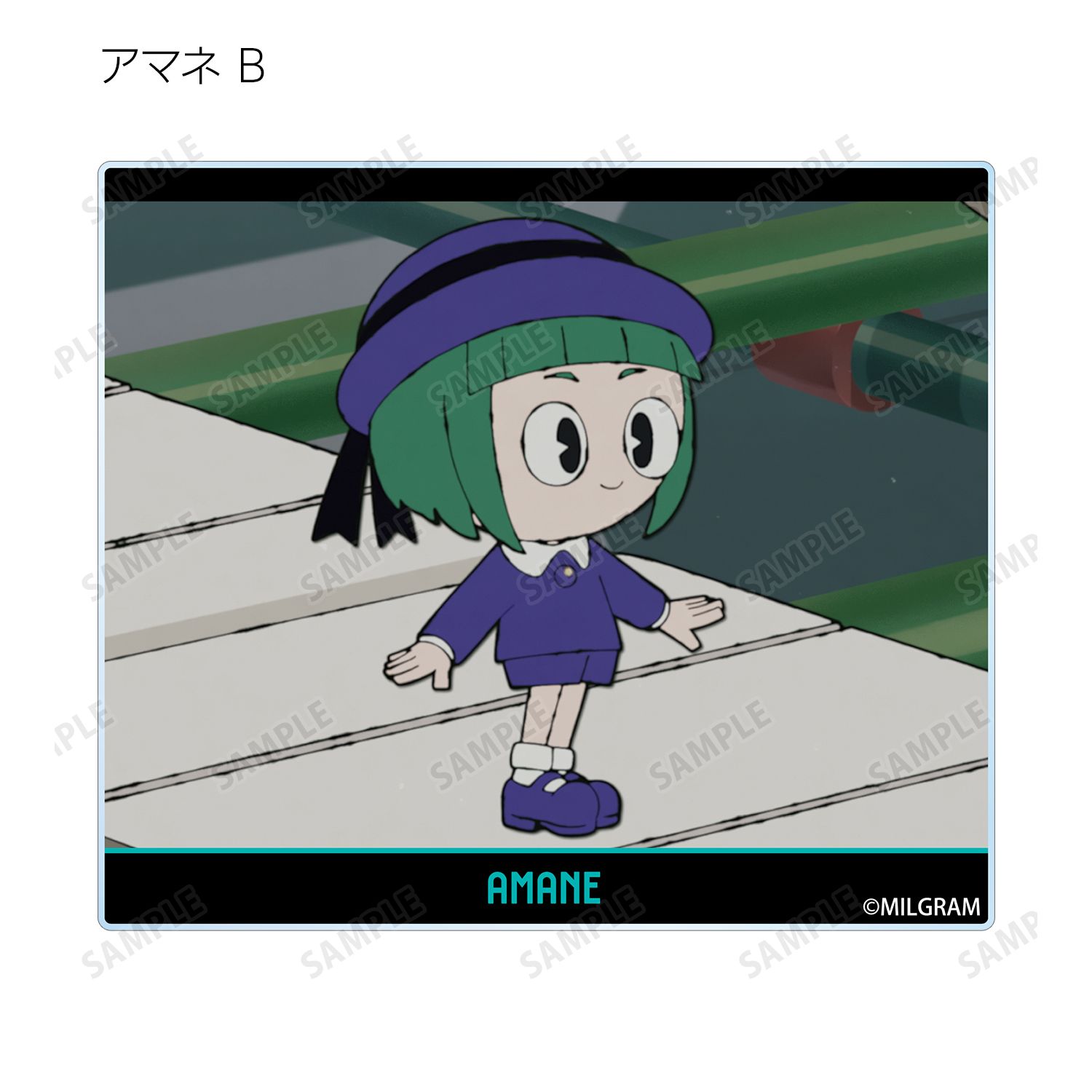 MILGRAM -ミルグラム- トレーディング MV アクリルカード アマネ『なんでもにうむ』(単位/単品) 画像 4 | AniSmile
