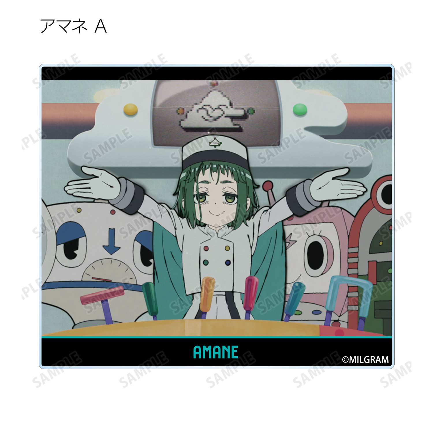 MILGRAM -ミルグラム- トレーディング MV アクリルカード アマネ『なんでもにうむ』(単位/単品) 画像 3 | AniSmile