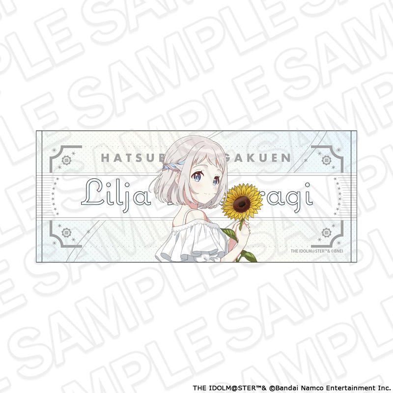 学園アイドルマスター フェイスタオル 葛城リーリヤ sunflower ver. - AniSmile
