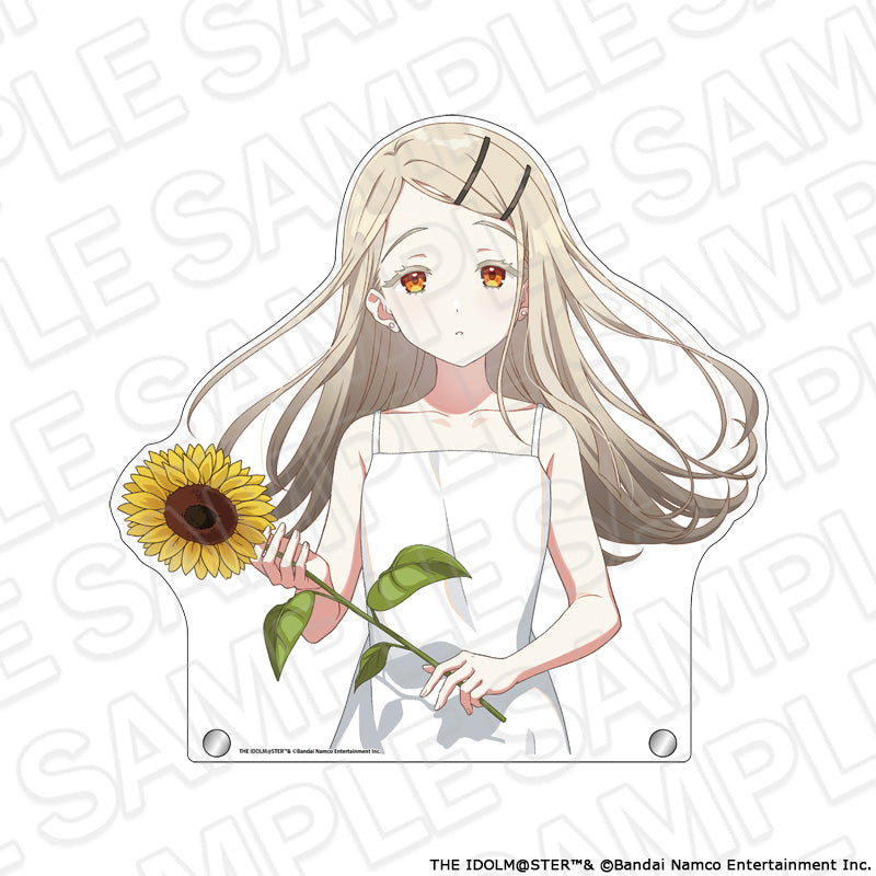 学園アイドルマスター 特大ダイカットアクリルボード 篠澤 広 sunflower ver. - AniSmile