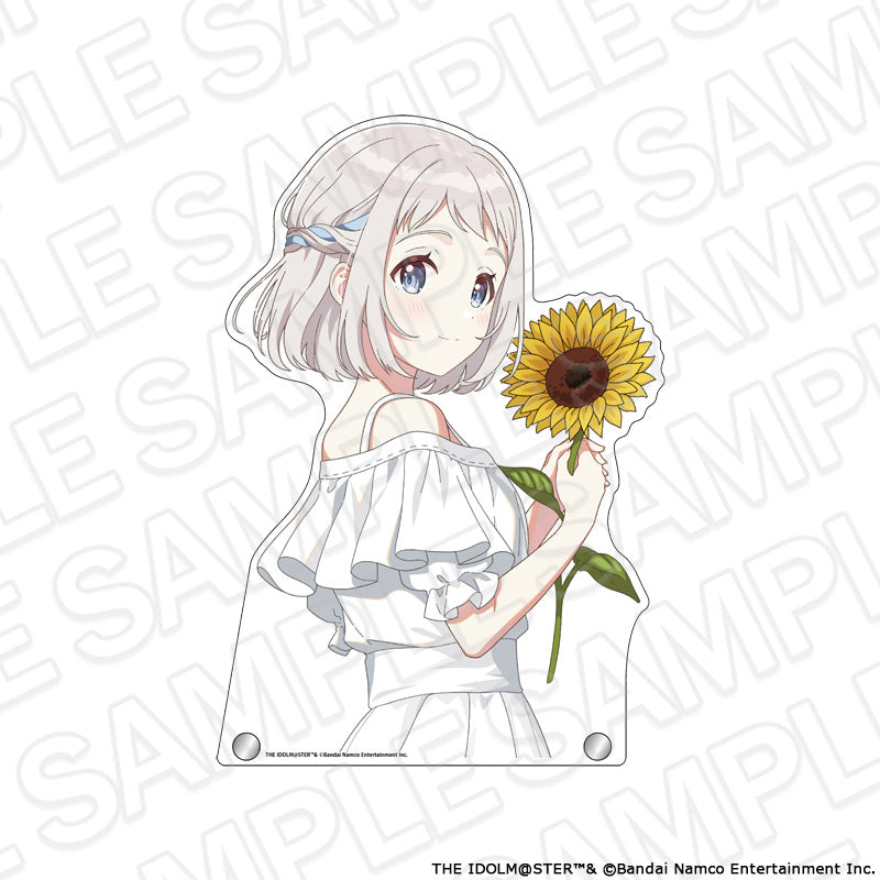 学園アイドルマスター 特大ダイカットアクリルボード 葛城リーリヤ sunflower ver. - AniSmile