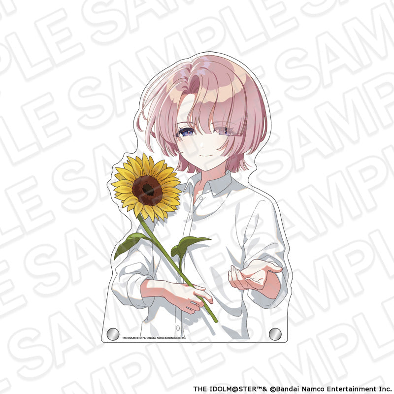 学園アイドルマスター 特大ダイカットアクリルボード 有村麻央 sunflower ver. - AniSmile