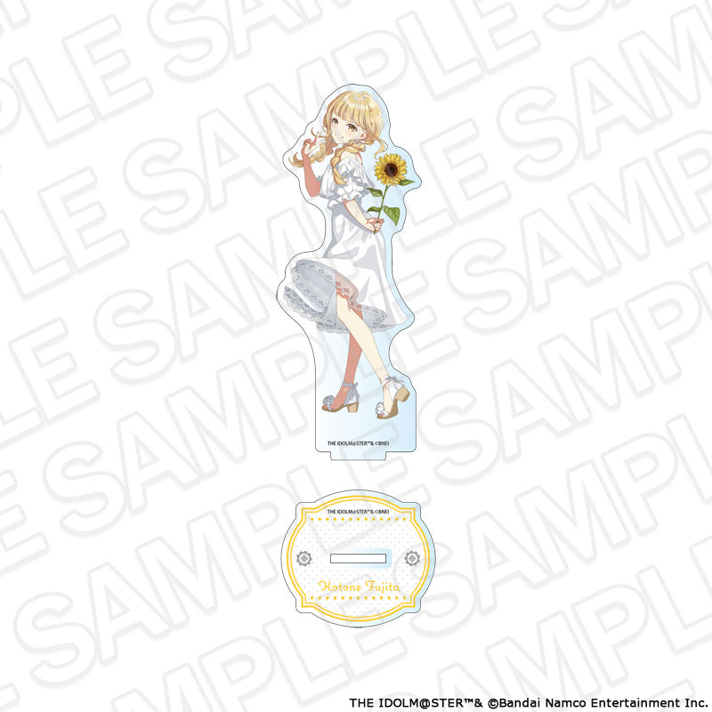 学園アイドルマスター アクリルフィギュア 藤田ことね sunflower ver. - AniSmile
