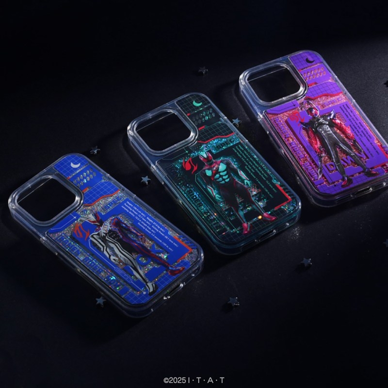 仮面ライダーゼッツ グリッタースマホケース(iPhone14ProMAX) 03.仮面ライダードォーン 画像 4 | AniSmile
