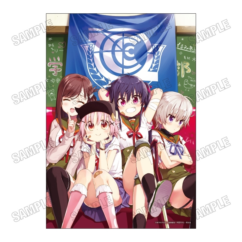 がっこうぐらし! キャンバスアート【学園祭ver.】A - AniSmile