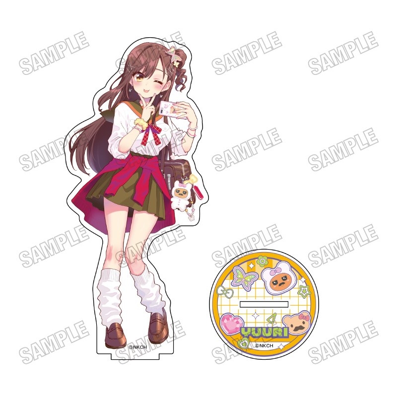 がっこうぐらし! 描き下ろしBIGアクリルスタンド【ギャル風制服ver.】③若狭悠里 - AniSmile