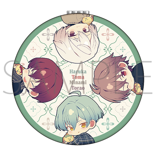 アイドリッシュセブン かぷりっこ ほおばるダブルミラー/ZOOL - AniSmile