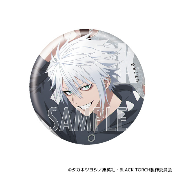 BLACK TORCH 缶バッジセット/天鬼・咬牙 Image 3 | AniSmile