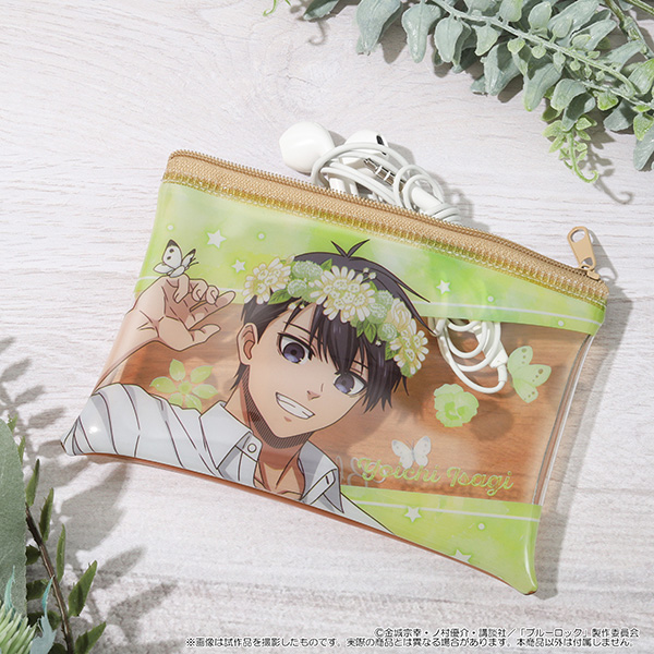 ブルーロック2期 クリアポーチ/糸師 凛 flower crown Image 5 | AniSmile