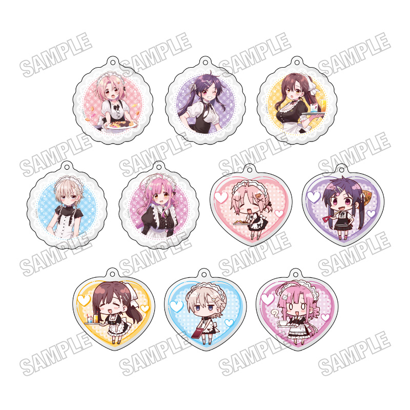 がっこうぐらし! 描き下ろしアクリルキーホルダーコレクション【学園祭ver.】 Image 2 | AniSmile