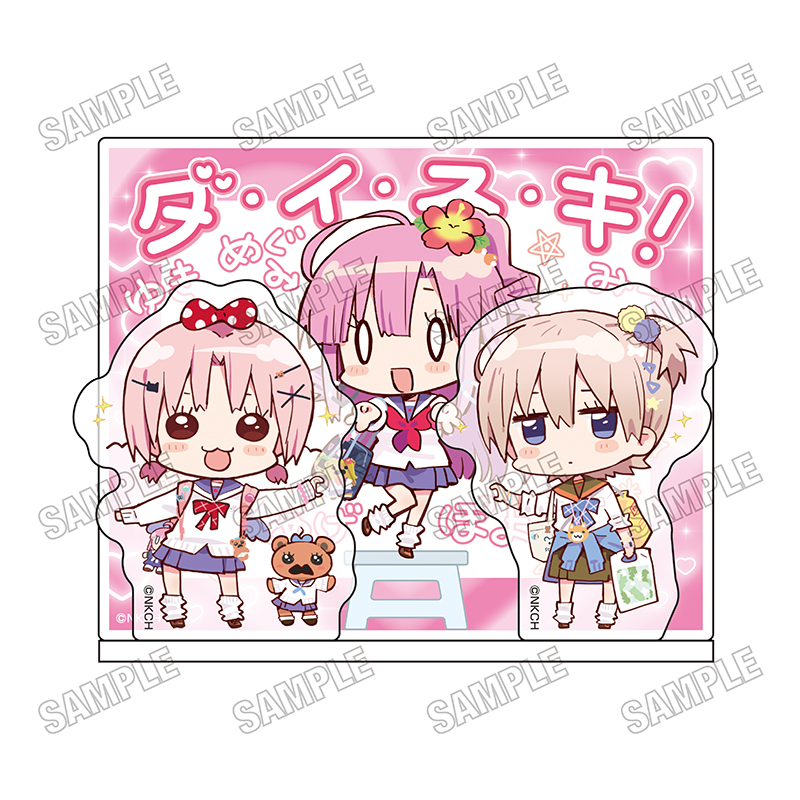 がっこうぐらし! 描き下ろしミニアクリルジオラマ【ギャル風制服ver.】【A】 Image 2 | AniSmile
