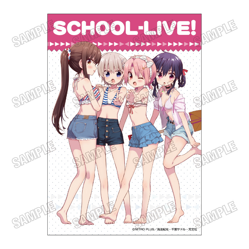 がっこうぐらし! キャンバスアート【ギャル風制服ver.】【A】 Image 2 | AniSmile