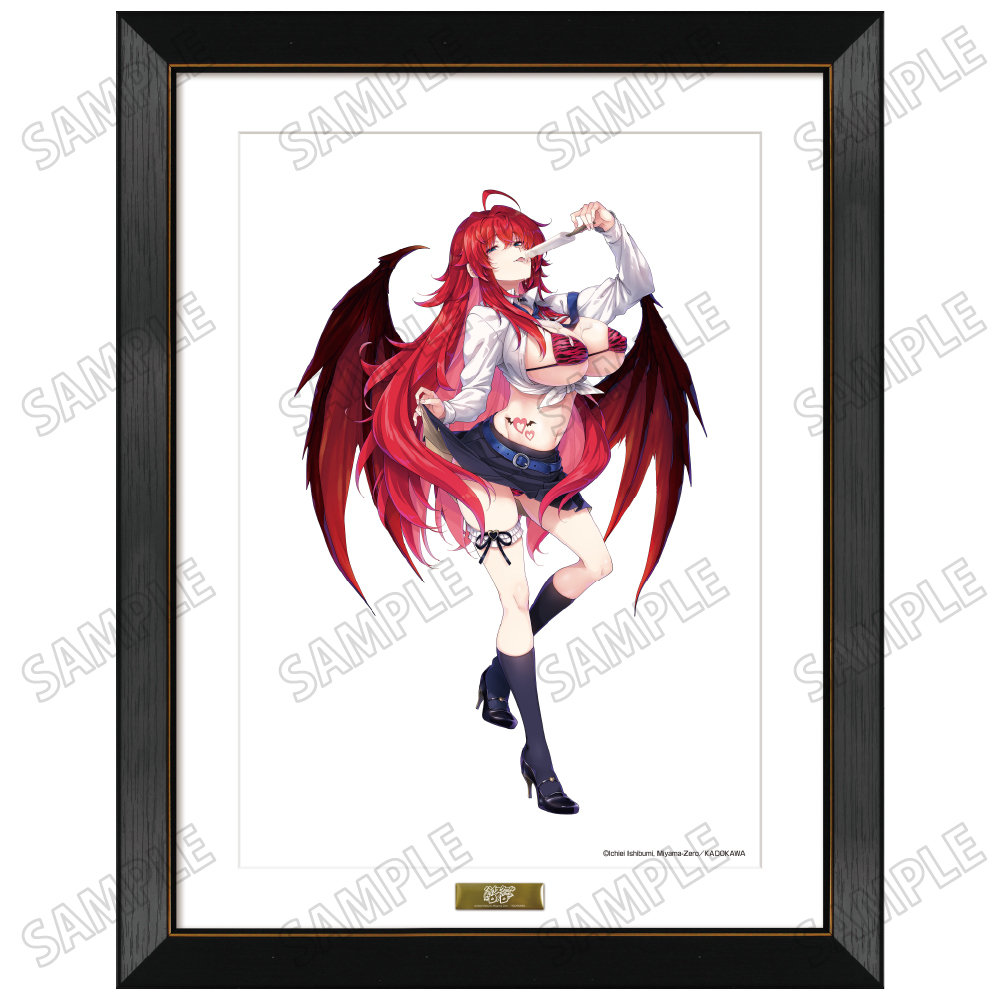ハイスクールD×D 描き下ろし複製原画【アメスクver.】①リアス・グレモリー - AniSmile