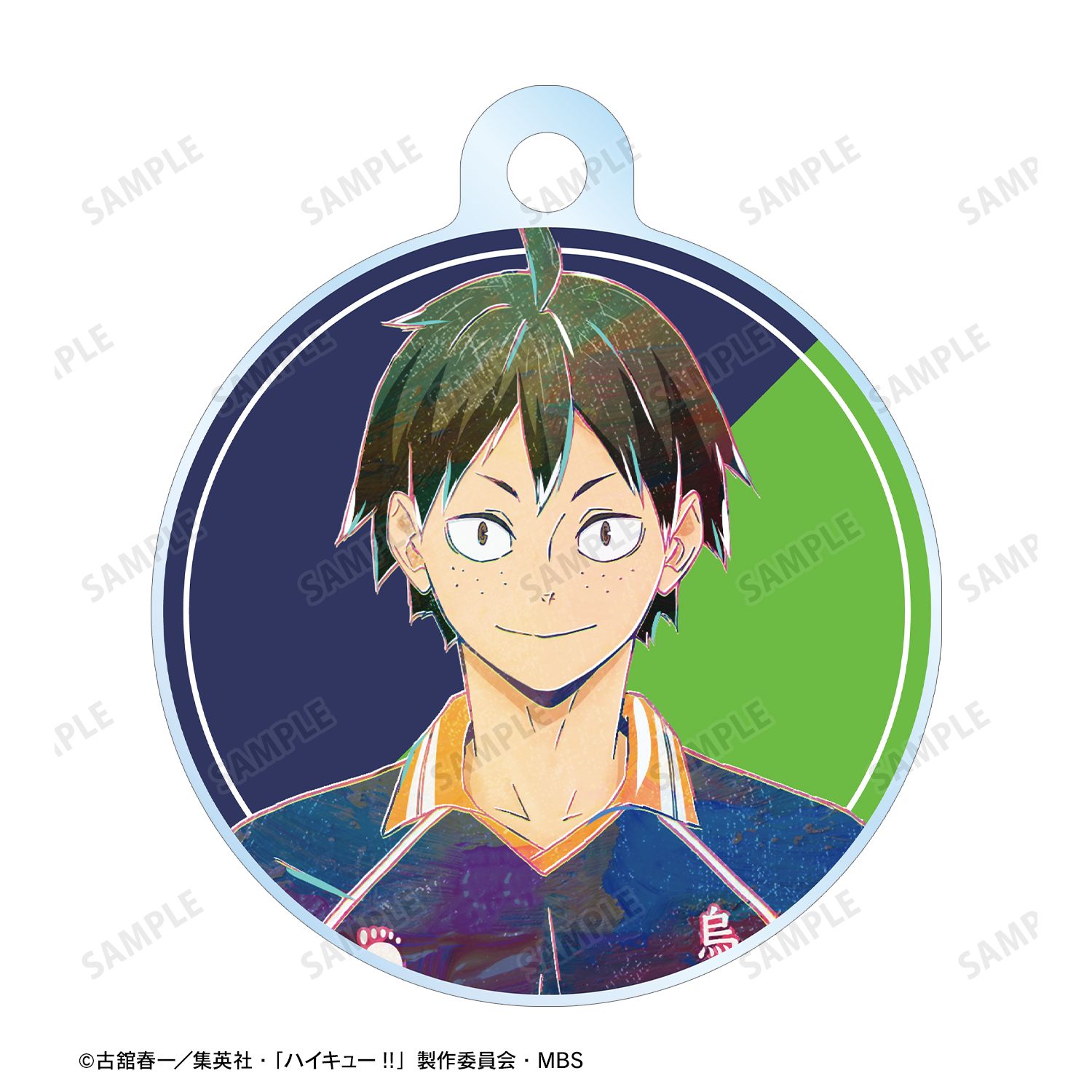 ハイキュー!! 山口忠 Ani-Art 第4弾 2連ワイヤーアクリルキーホルダー 画像 3 | AniSmile