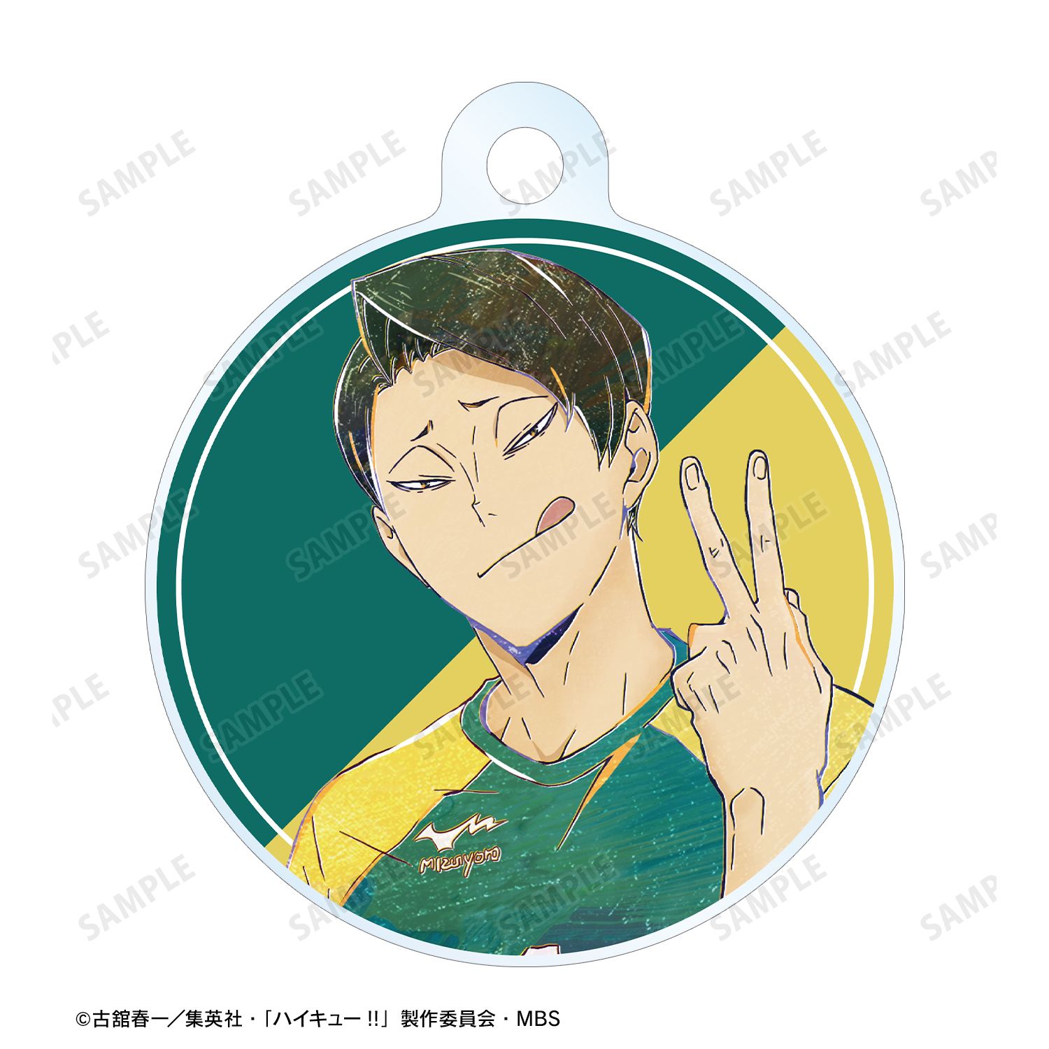 ハイキュー!! 大将優 Ani-Art 第6弾 2連ワイヤーアクリルキーホルダー 画像 3 | AniSmile