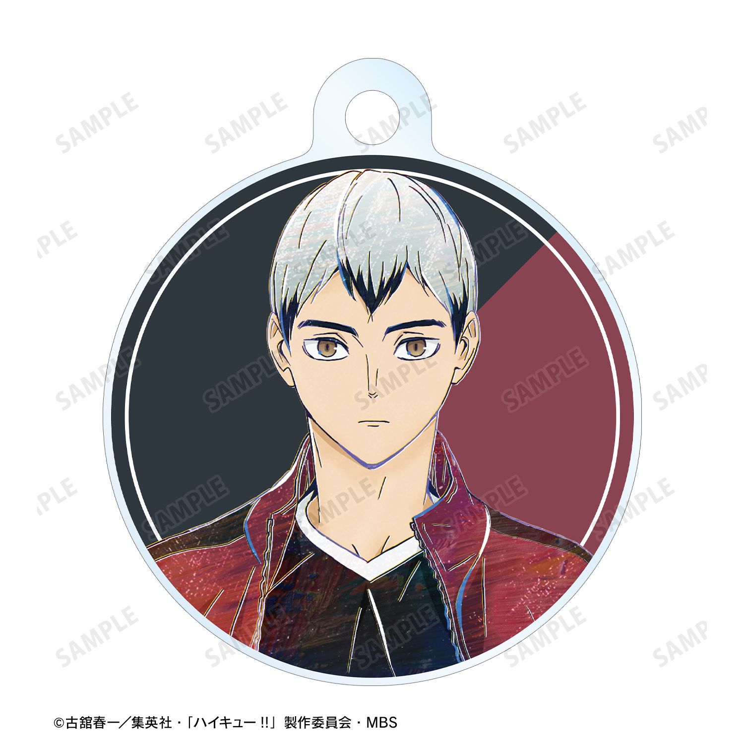 ハイキュー!! 北信介 Ani-Art 第6弾 2連ワイヤーアクリルキーホルダー 画像 3 | AniSmile