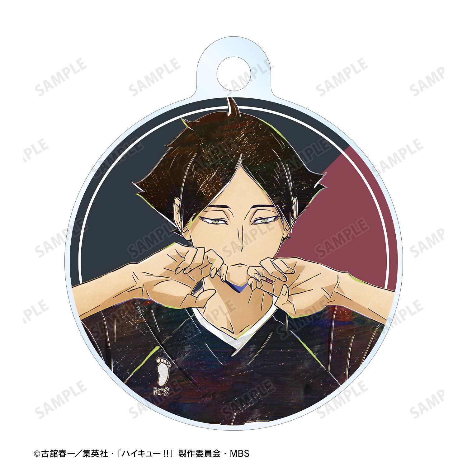 ハイキュー!! 角名倫太郎 Ani-Art 第6弾 2連ワイヤーアクリルキーホルダー 画像 3 | AniSmile
