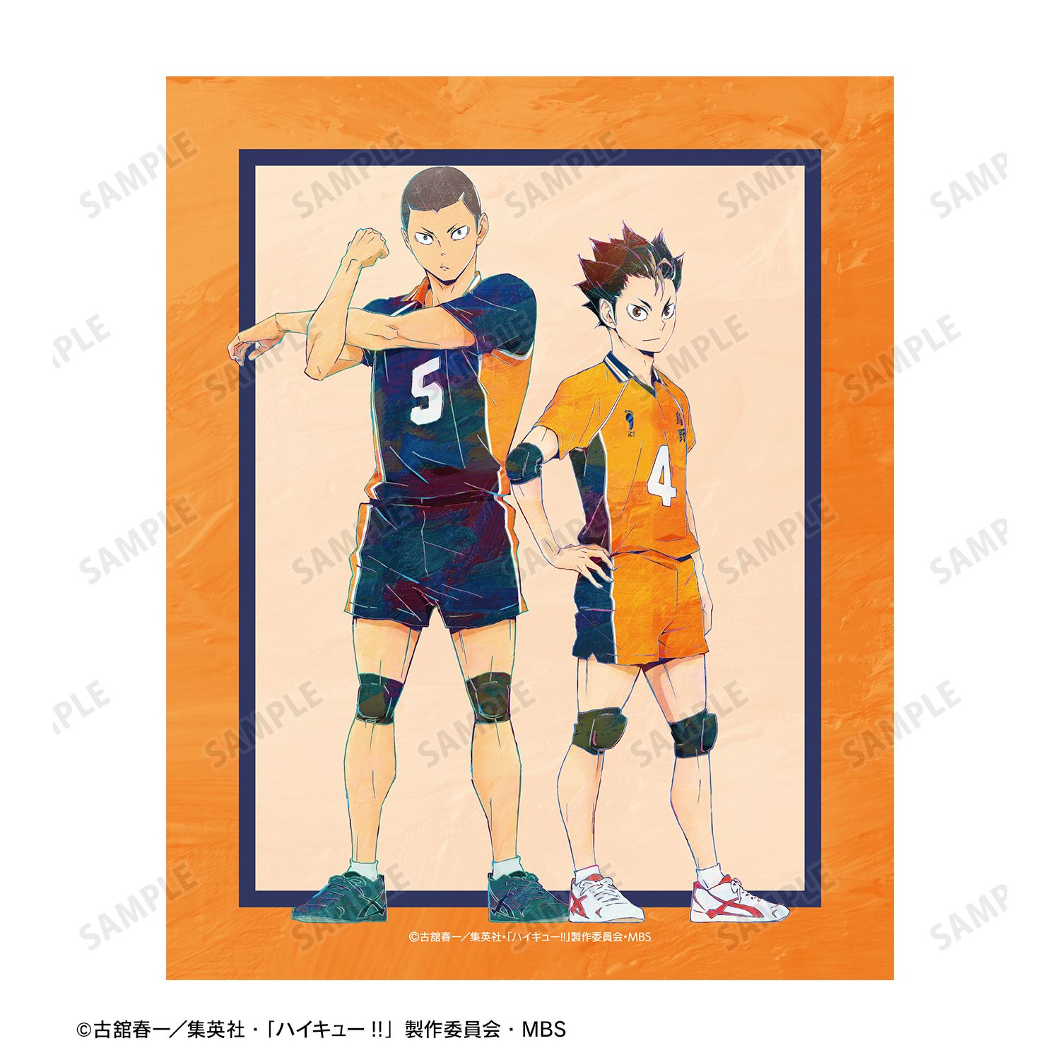 ハイキュー!! 2年生 Ani-Art 第4弾 キャンバスボード 画像 3 | AniSmile