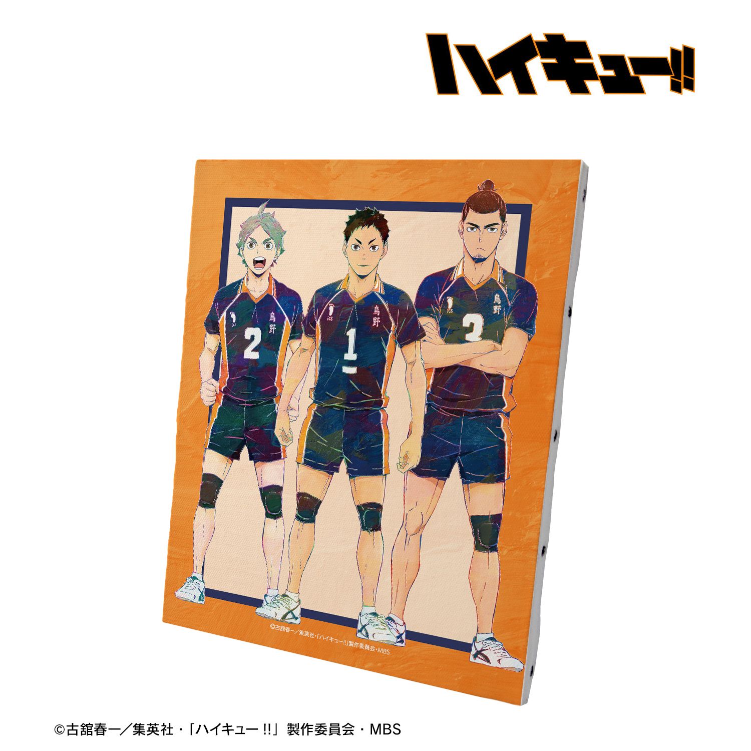 ハイキュー!! 3年生 Ani-Art 第4弾 キャンバスボード 画像 2 | AniSmile