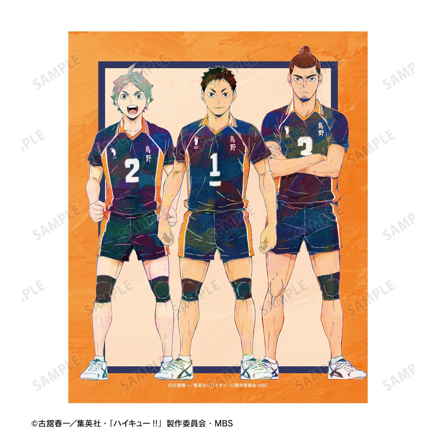 ハイキュー!! 3年生 Ani-Art 第4弾 キャンバスボード 画像 3 | AniSmile