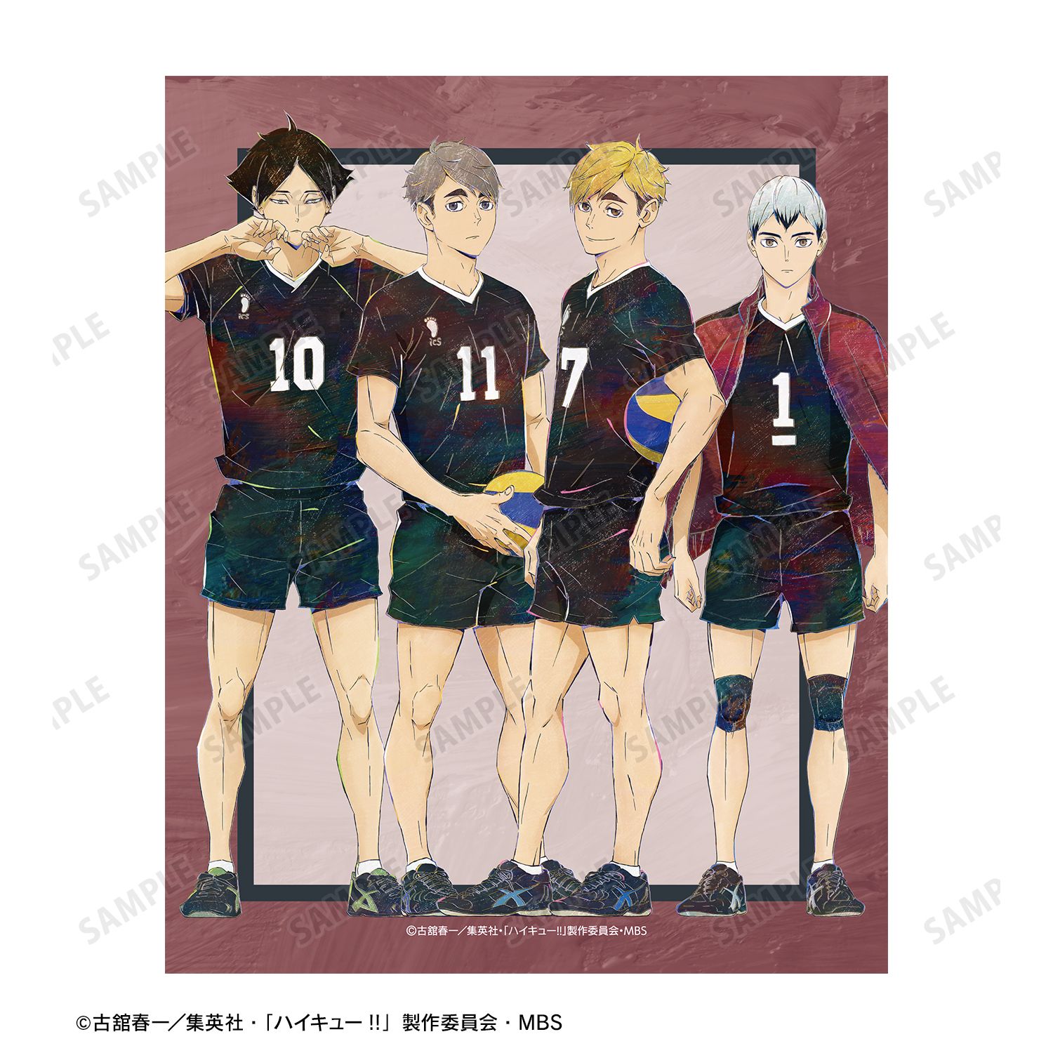 ハイキュー!! 稲荷崎高校 Ani-Art 第6弾 キャンバスボード 画像 3 | AniSmile