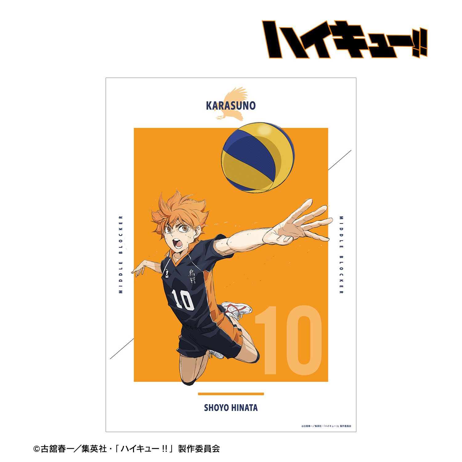『劇場版ハイキュー!! ゴミ捨て場の決戦』 日向翔陽 A3マット加工ポスター Image 2 | AniSmile