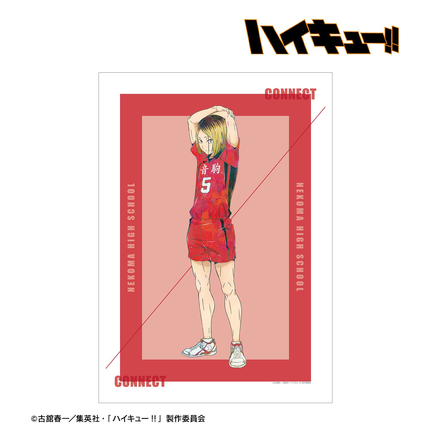 ハイキュー!! 孤爪研磨 Ani-Art 第7弾 A3マット加工ポスター 画像 2 | AniSmile