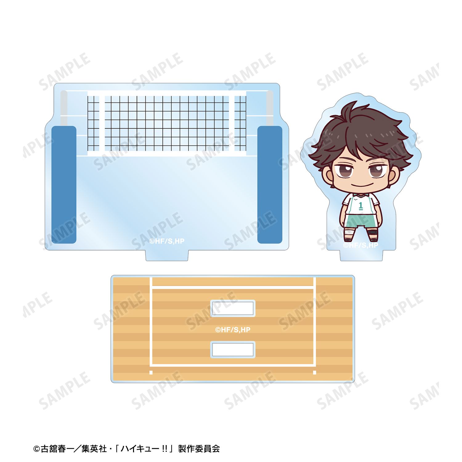 ハイキュー!! 及川 徹 ちょこんと! ジオラマ風アクリルスタンド 画像 3 | AniSmile