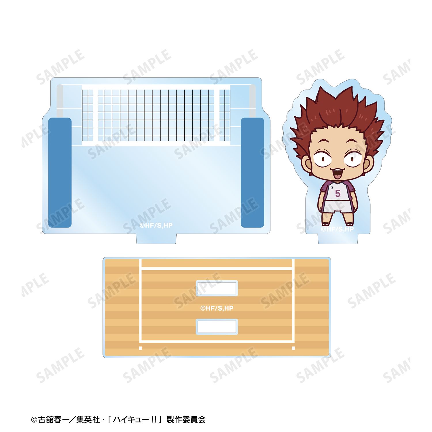 ハイキュー!! 天童 覚 ちょこんと! ジオラマ風アクリルスタンド 画像 3 | AniSmile