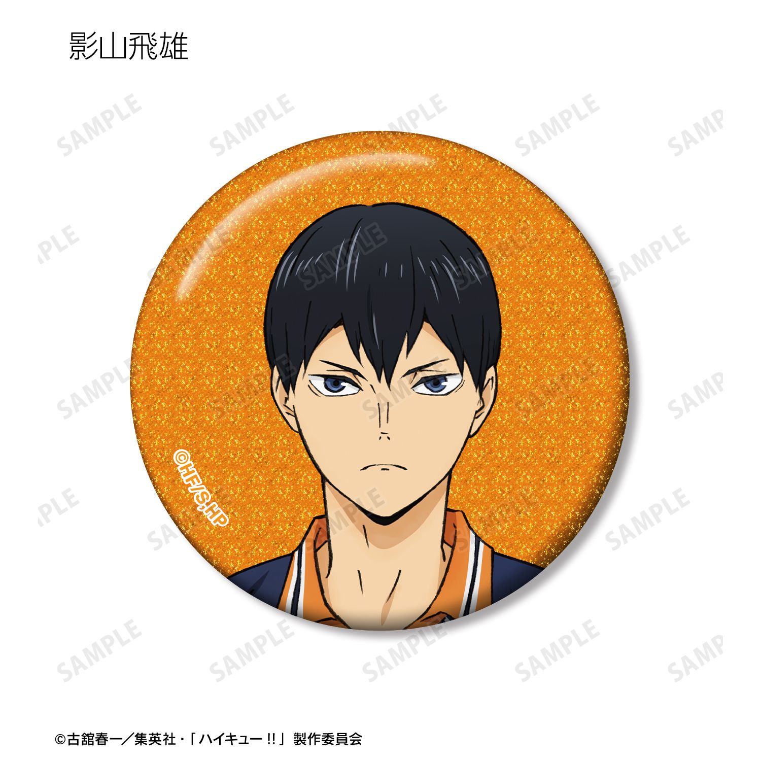 ハイキュー!! トレーディンググリッター缶バッジ(単位/単品) 画像 4 | AniSmile