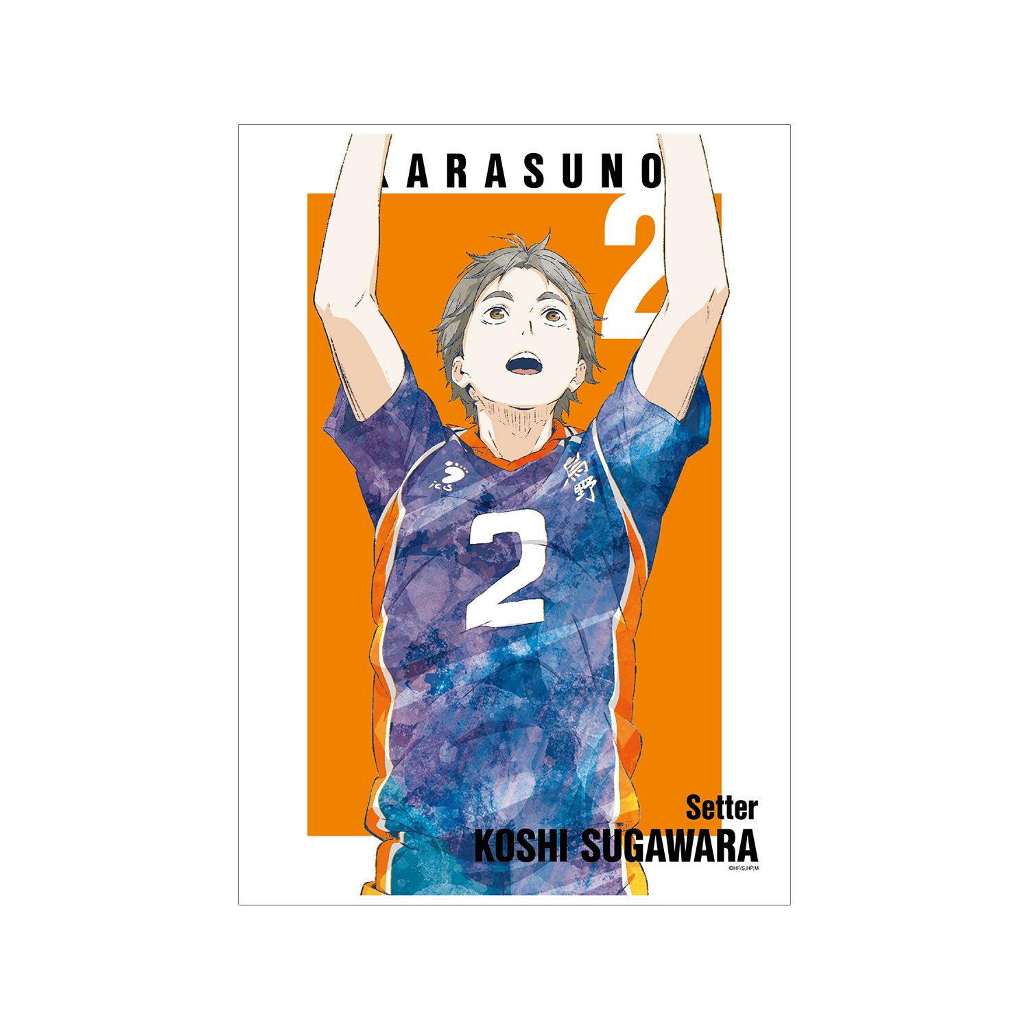 ハイキュー!! 菅原孝支 Ani-Art 第3弾 A3マット加工ポスター - 公式商品画像 | AniSmile