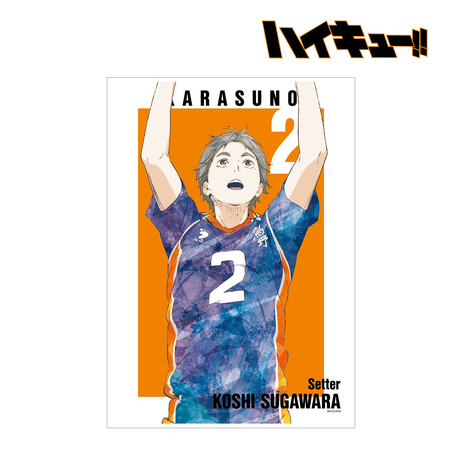 ハイキュー!! 菅原孝支 Ani-Art 第3弾 A3マット加工ポスター 画像 2 | AniSmile