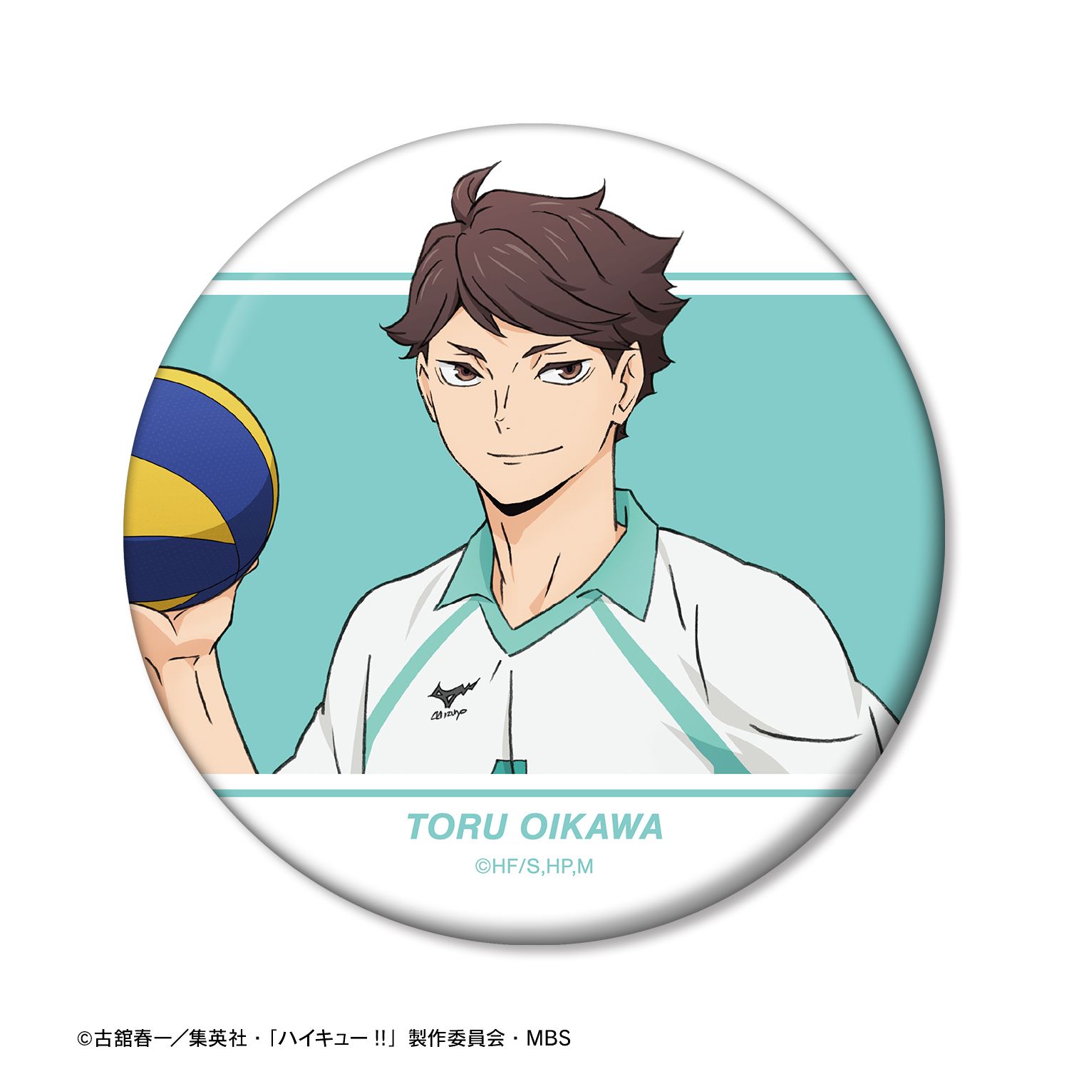 ハイキュー!! 及川徹 ユニフォームver. 缶ミラー 画像 3 | AniSmile