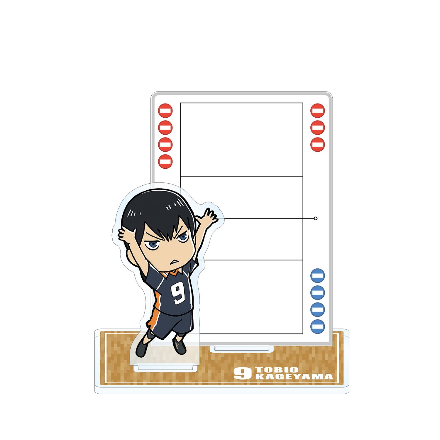 ハイキュー!! 影山飛雄 アクリルメモスタンド - 公式商品画像 | AniSmile