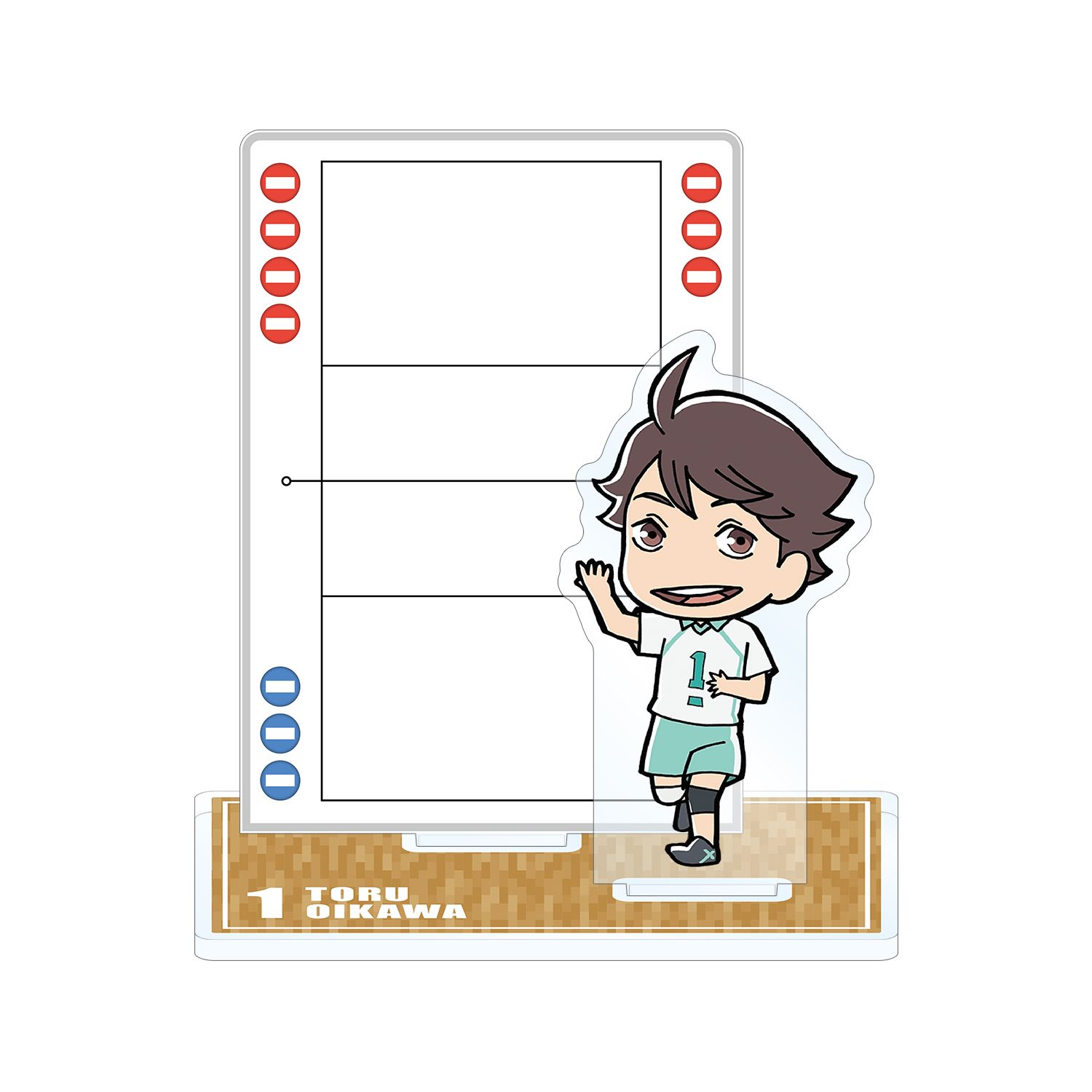 ハイキュー!! 及川徹 アクリルメモスタンド - 公式商品画像 | AniSmile