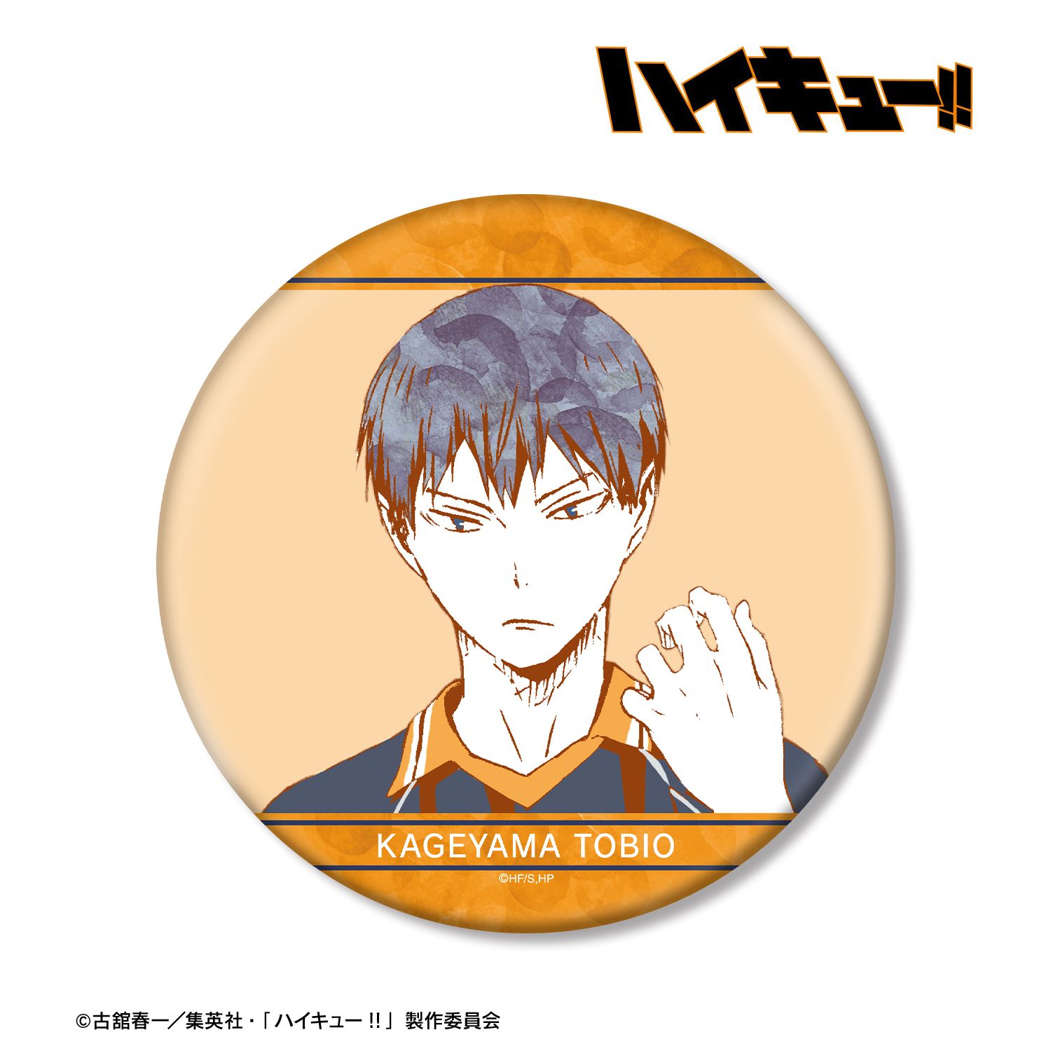 ハイキュー!! 影山飛雄 Ani-Art 第1弾 BIG缶バッジ 画像 2 | AniSmile