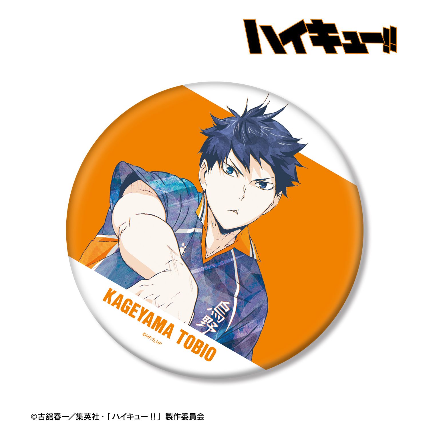 ハイキュー!! 影山飛雄 Ani-Art 第3弾 BIG缶バッジ 画像 2 | AniSmile