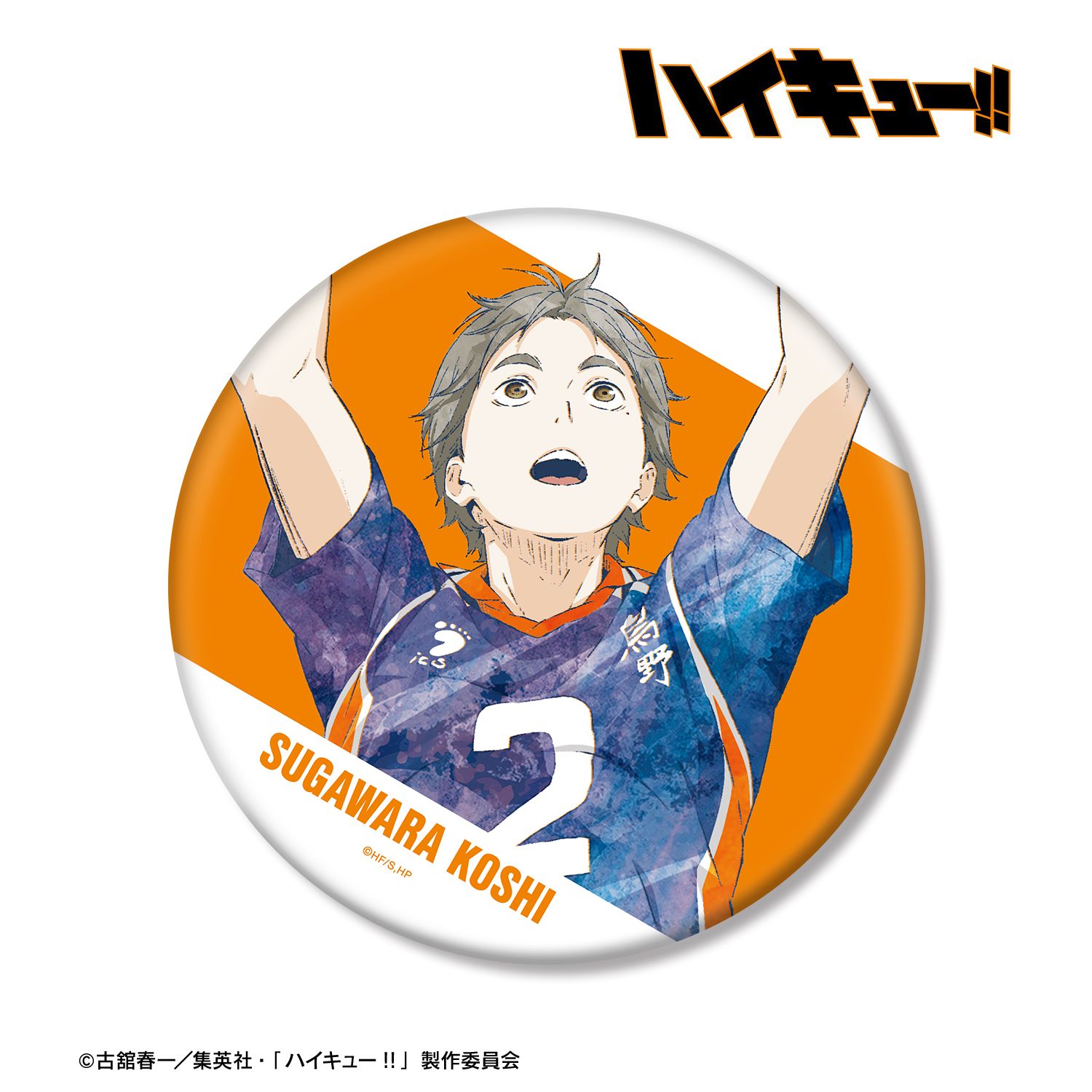 ハイキュー!! 菅原孝支 Ani-Art 第3弾 BIG缶バッジ 画像 2 | AniSmile