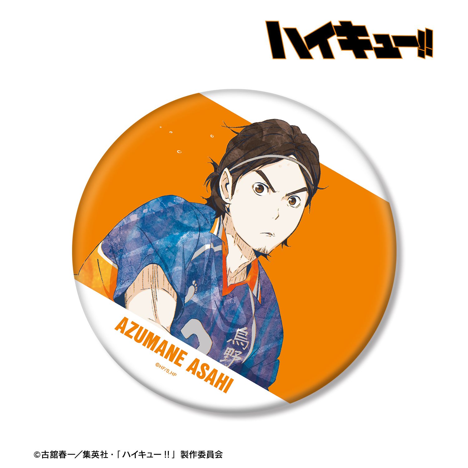 ハイキュー!! 東峰 旭 Ani-Art 第3弾 BIG缶バッジ 画像 2 | AniSmile