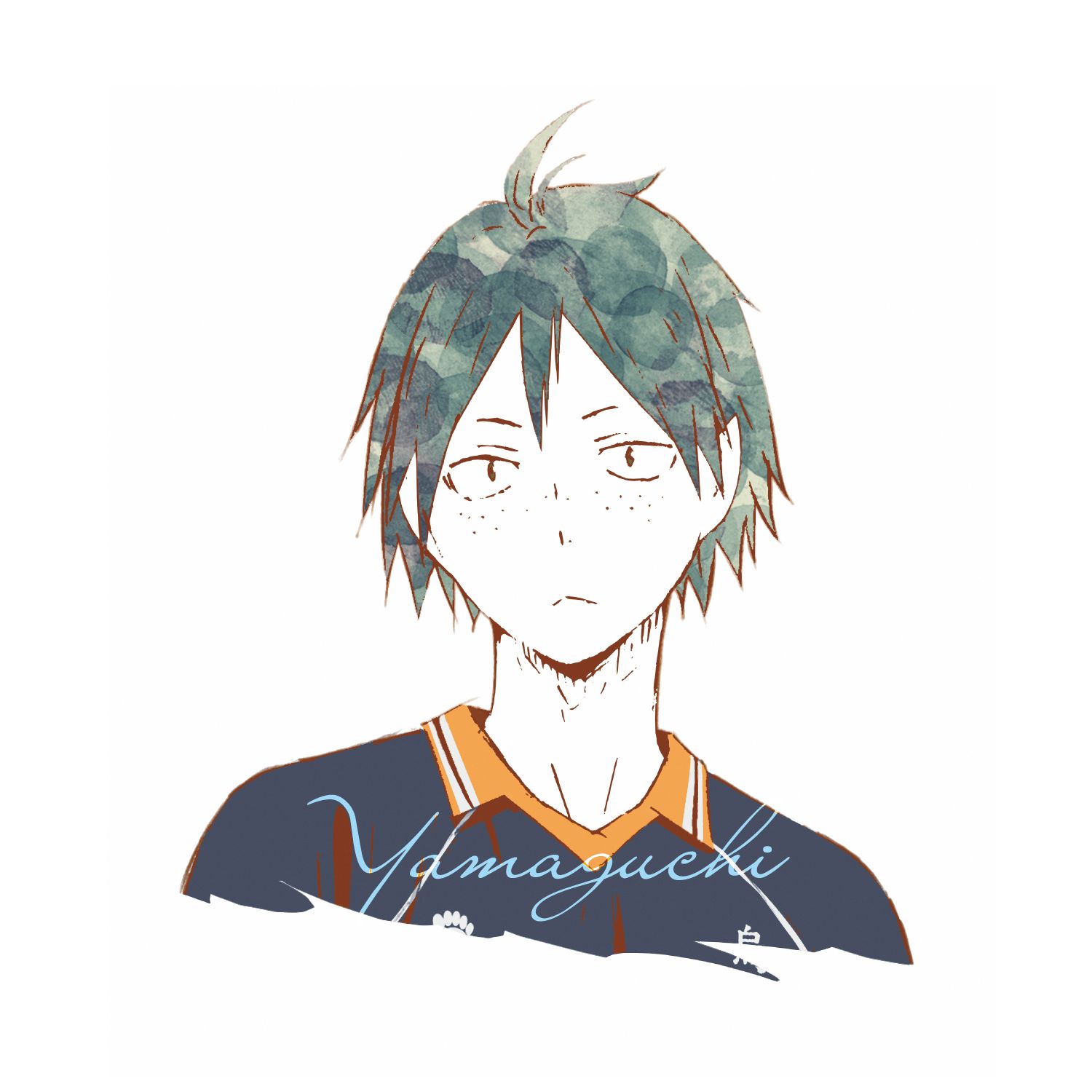 ハイキュー!! Ani-Art Tシャツ(山口忠)レディース(サイズ/XXXL) 画像 3 | AniSmile