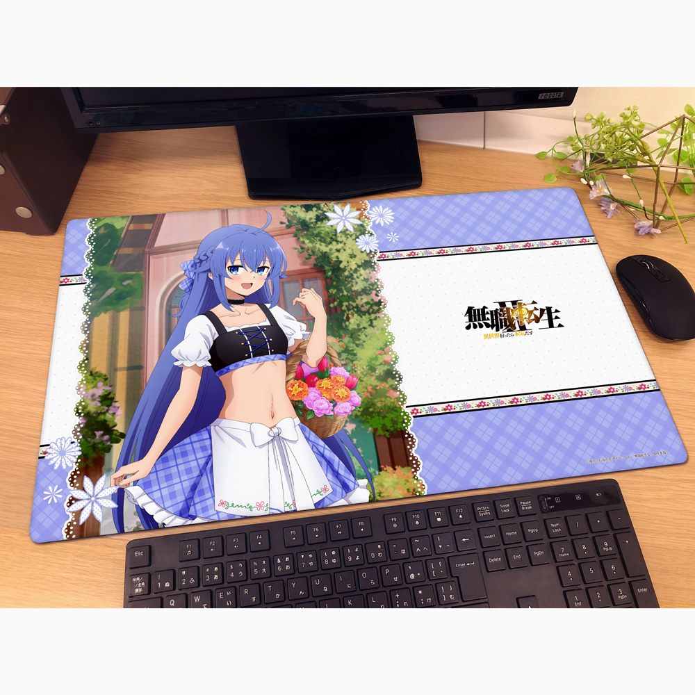 [無職転生Ⅱ ～異世界行ったら本気だす～]描き下ろしラバーマット(ロキシー/ディアンドル) 图片 2 | AniSmile