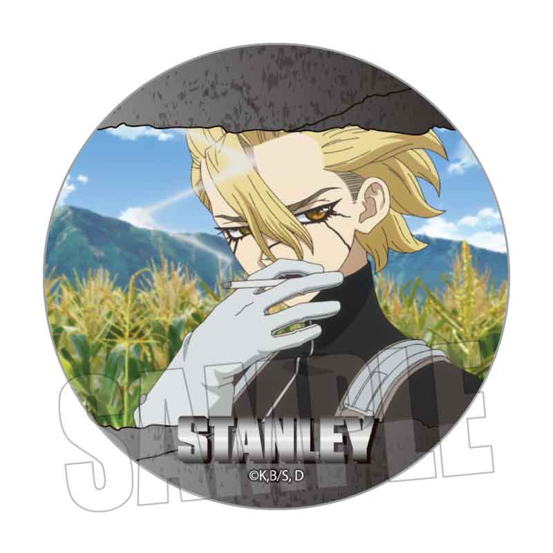 メモリーズ缶バッジ Dr.STONE/スタンリー・スナイダーA - AniSmile