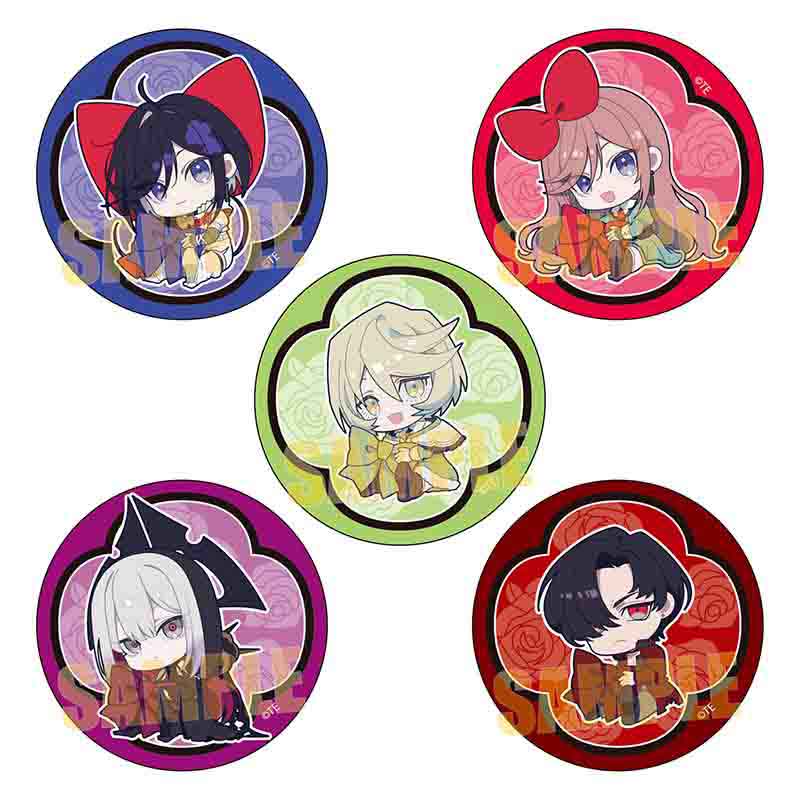トレーディング缶バッジ 『THE RIBBON HERO リボンヒーロー』/ぎゅぎゅっと - AniSmile