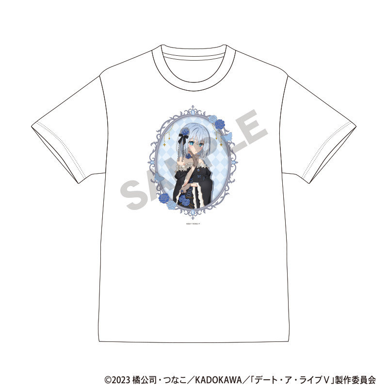 デート・ア・ライブⅤ Tシャツ 鳶一折紙 ゴシックドール - AniSmile