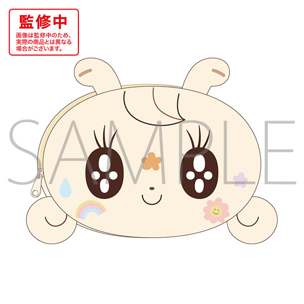 ウサギのつもりのカタツムリ ぬいぐるみポーチ/ - AniSmile