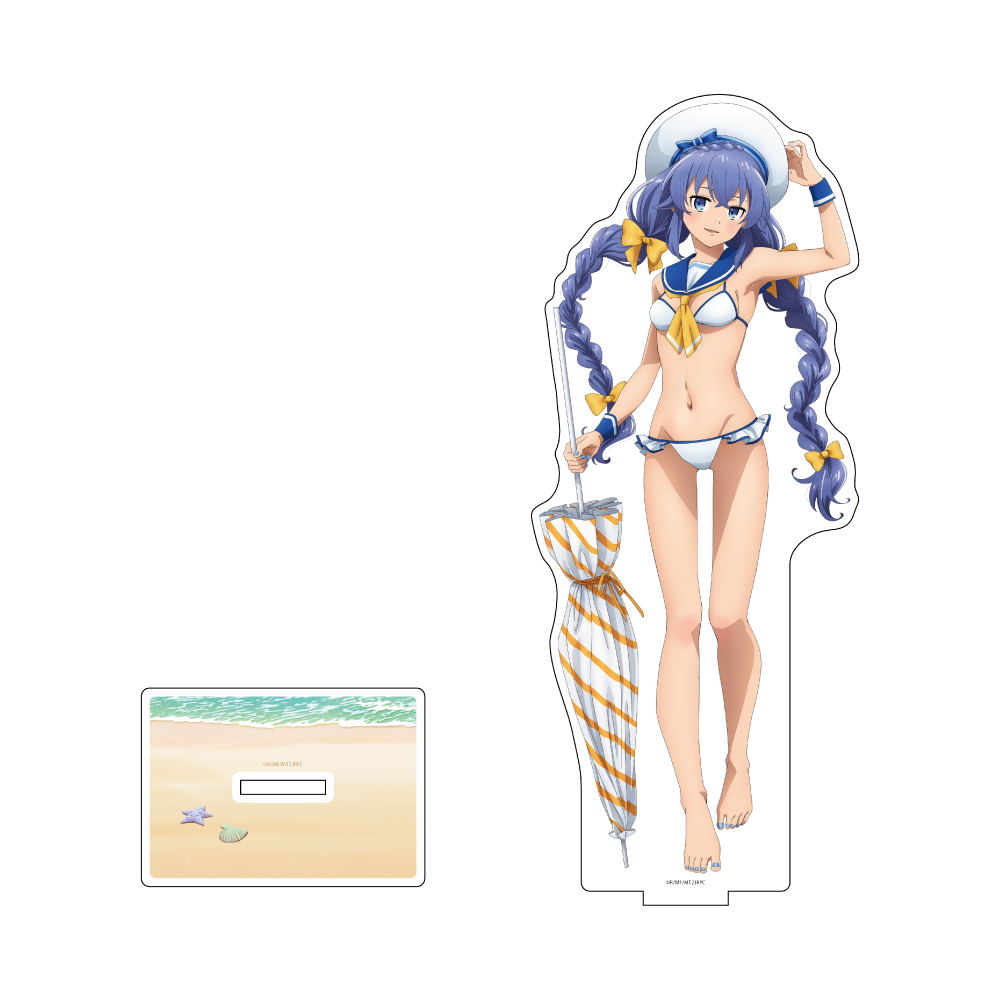 [無職転生Ⅱ ～異世界行ったら本気だす～]描き下ろし特大アクリルスタンド(ロキシー/マリンセーラー水着) - AniSmile