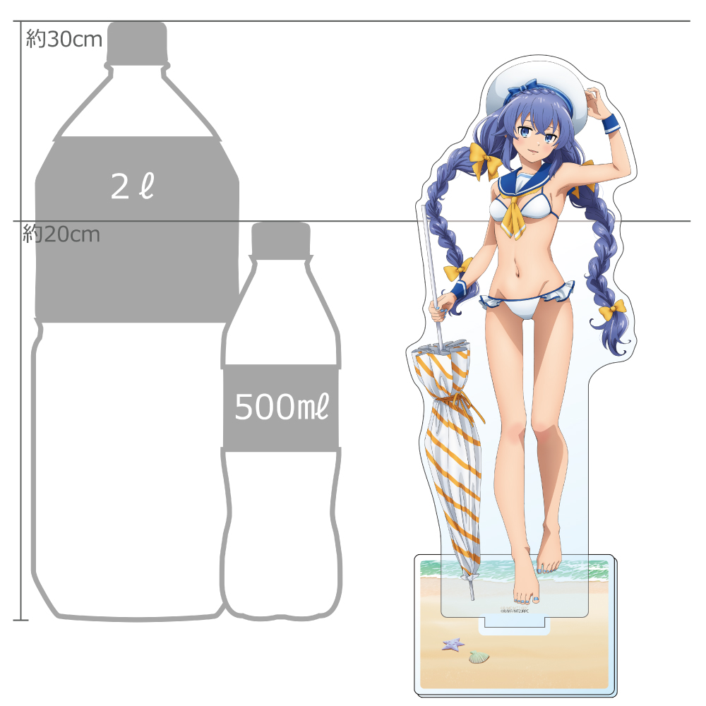 [無職転生Ⅱ ～異世界行ったら本気だす～]描き下ろし特大アクリルスタンド(ロキシー/マリンセーラー水着) Image 2 | AniSmile