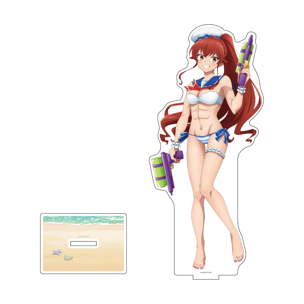 [無職転生Ⅱ ～異世界行ったら本気だす～]描き下ろし特大アクリルスタンド(エリス/マリンセーラー水着) - AniSmile