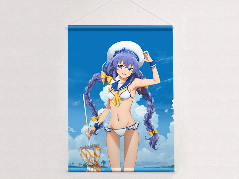 [無職転生Ⅱ ～異世界行ったら本気だす～]描き下ろしB2タペストリー(ロキシー/マリンセーラー水着)Wスエード - AniSmile