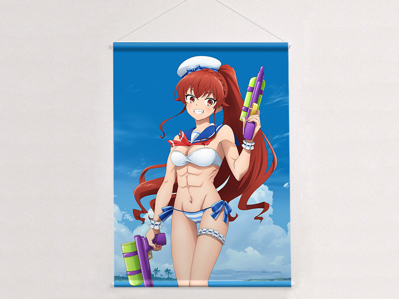 [無職転生Ⅱ ～異世界行ったら本気だす～]描き下ろしB2タペストリー(エリス/マリンセーラー水着)Wスエード - AniSmile